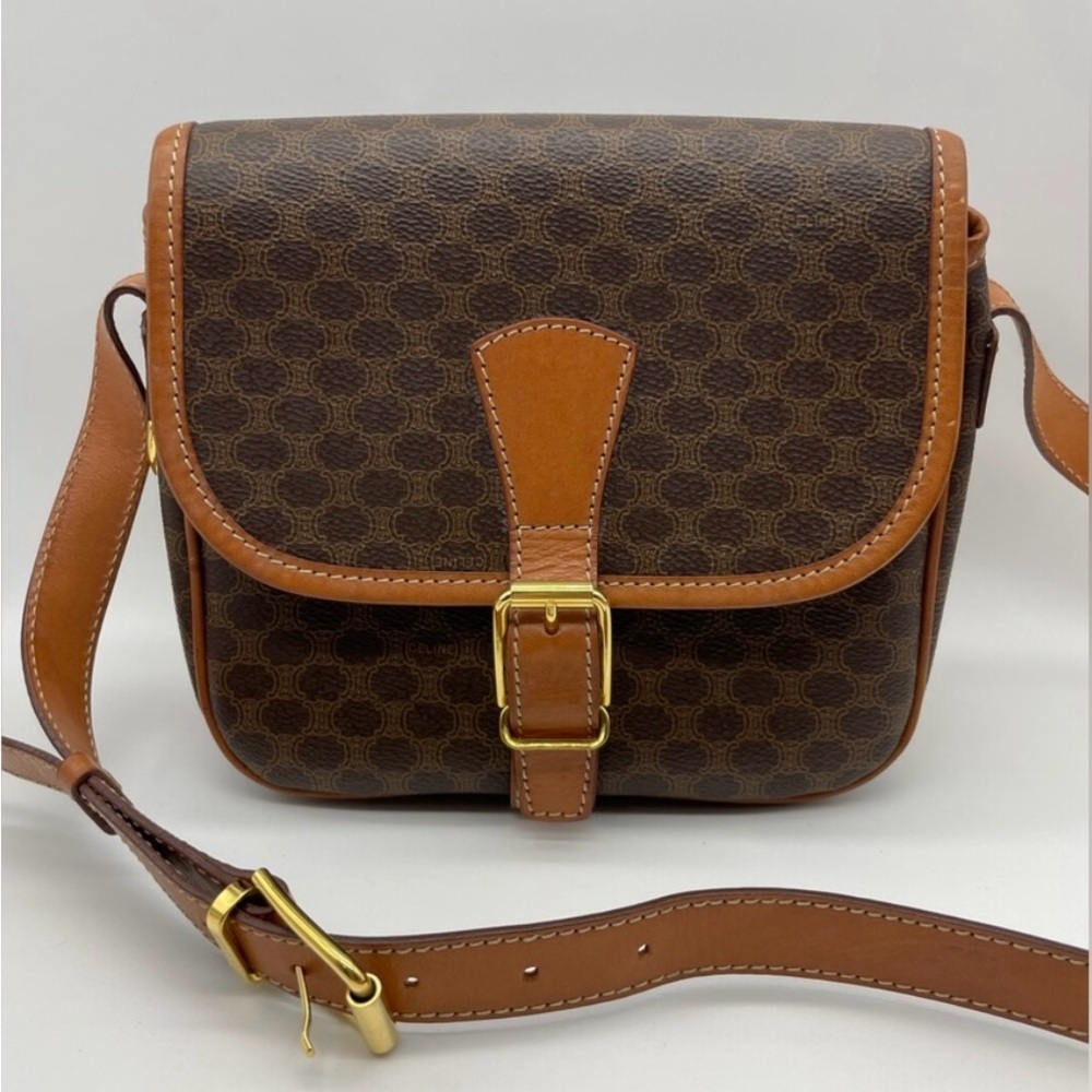 Vintage Celine Macadam sling bag